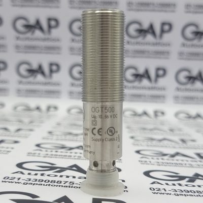 سنسور نوری قطر ۱۸ فلزی 800mm ifm مدل OGT500 PNP