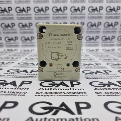 سنسور فلزات مکعبی حساسیت ۵۰میلیمتر CONTRINEX PNP-NO/NC کد DW-AS-613-D60‎