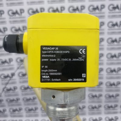 لول و کنترل سطح مخازن ۲.۵متری VEGA مدل CAP35.XGBASEXXSPD‎