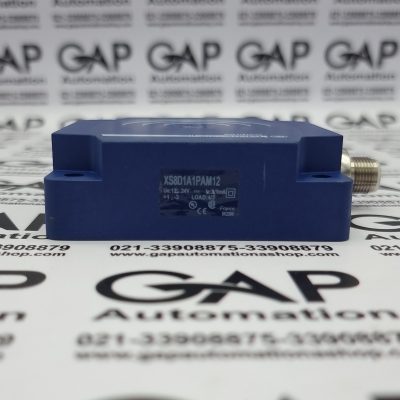 سنسور فلزات مکعبی تخت PNP تله مکانیک سوکتی قابل تنظیم کدXS8D1A1PAM12 ‎