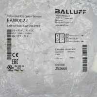 سنسور حساس به فلزات قطر۱۸ خروجی آنالوگ BALLUFF کد BAWM18ME-UAC50B-BP03‎
