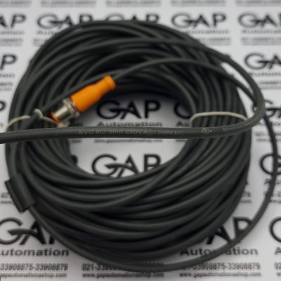 سوکت سنسوری نر و ماده PUR ۴ سیم ۳۰متری IFM کد EVC160‎