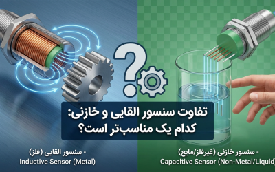 تفاوت سنسور القایی و خازنی: کدام یک برای پروژه شما مناسب تر است؟